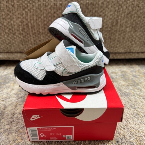 NIB Toddler Nike Air Max SYSTM Size 9C DQ0286 - Picture 1 of 10